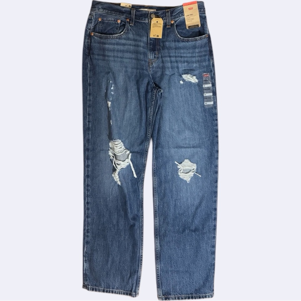 Levi’s Blue Distressed Jeans